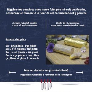 Flyer A5_Foie gras et menu des fêtes_148x210mm_2019